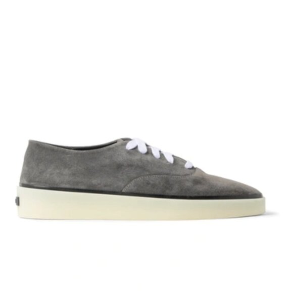 NIB Authentic Fear of God x Ermenegildo Zegna Grey Suede Sneaker Men's Size 11.5 - Picture 3 of 16
